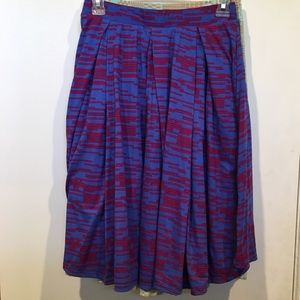 🍭EUC - LLR Madison Skirt (blue&red)